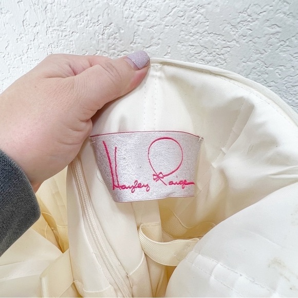 Hayley Paige Paloma 6409 Wedding Bridal Gown Strapless Sweetheart Ivory Size 4 - Picture 5 of 12